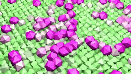 Beweglicher geometrischer Hintergrund