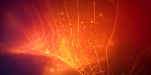 4k interesting abstract looped backgrounds with luminous particles