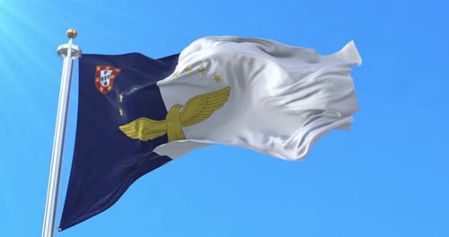 Flag of Azores, Portugal
