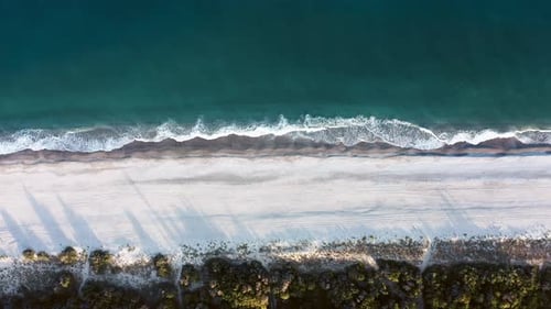 Ionic Sea Water in Calm Spring Season