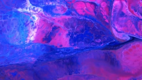 Abstract Organic Cosmic Colorful Texture Background