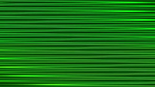 Abstract Green Line Waves Loop Background