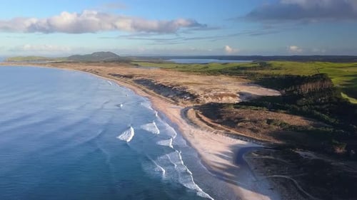 Shoreline from the air