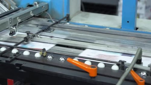 Förderband für die Typografie-Produktion