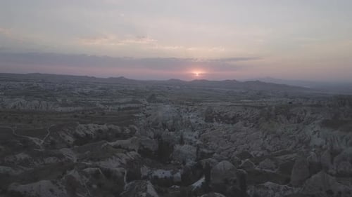 Sunset cappadocia