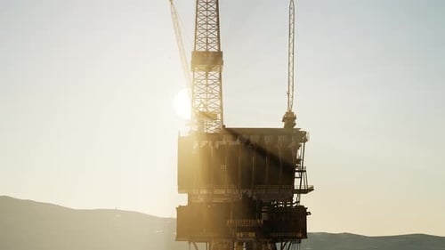 Oil Drill Rig Platform