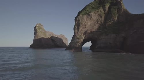 Majestic Archways Rise from the Ocean Depths