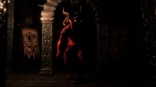 Goat Demon Baphomet VJ Loop