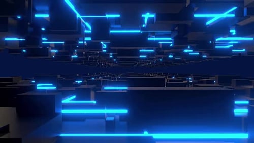 Laser Block Neon 01 Hd