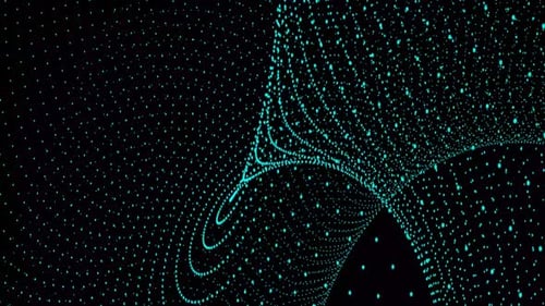 particle wave background animation. Vd 1176