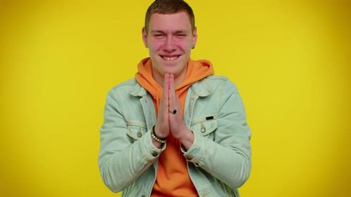 Sneaky Cunning Man Conspiring Scheming Thinking Over Tricky Plan Pondering Revenge Evil Joke Prank