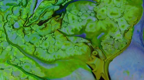 Color Explosion Abstract Art Painting