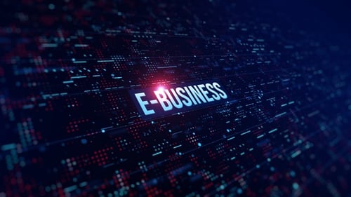 E-Business Digital Background