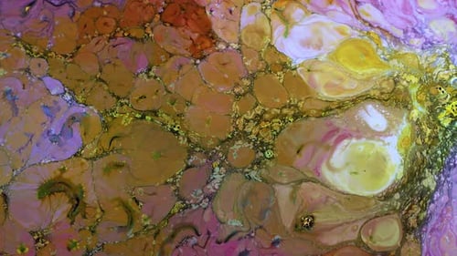 Arte abstracto de tinta colorida para untar 093