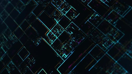 Abstract Line Particles
