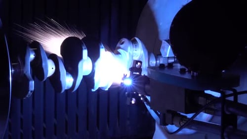 Laser Deposition on a Rotating Part in a Milling Machine