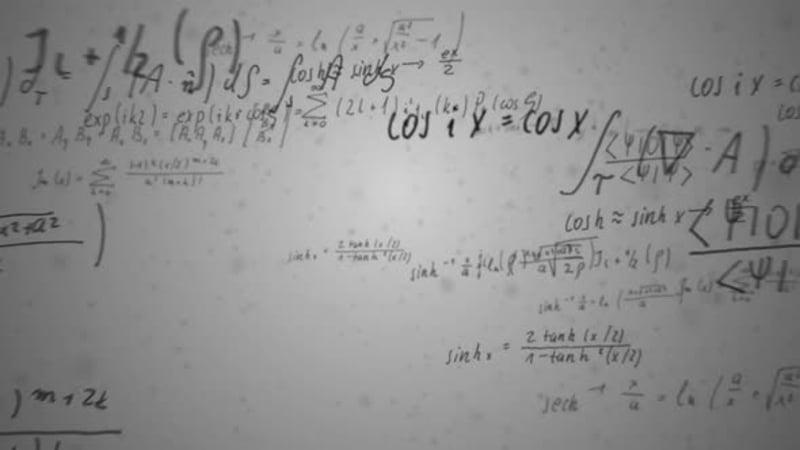 Flying Math Formulas, Backgrounds Motion Graphics ft. algebra & drawing ...