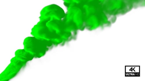 Huge Green Smoke Stream