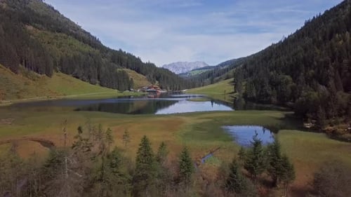 Vol au-dessus de Steirischer Bodensee Autriche