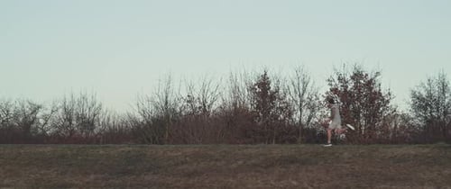 Runner in a Field