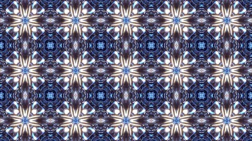 Modèles de kaléidoscope futuriste VJ Loop Mouvement psychédélique Abstrait