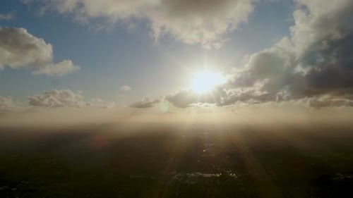 Rayons de nuages