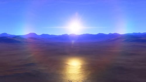 Arrière-plan spatial - Rocky Exoplanet