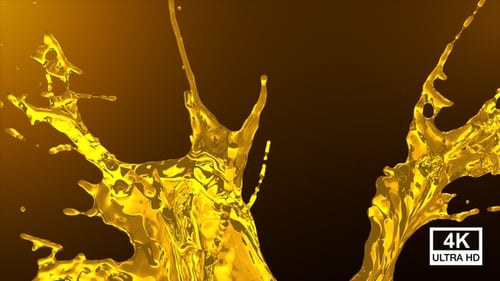 Öltropfen Splash V4