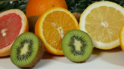 Colorful Citrus and Kiwi