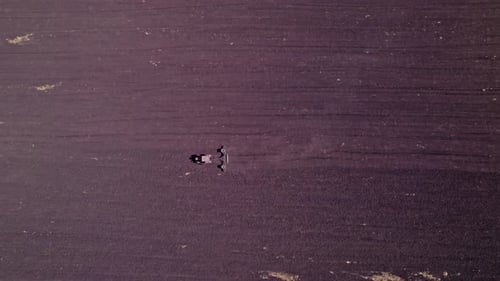 Tractor on the Field