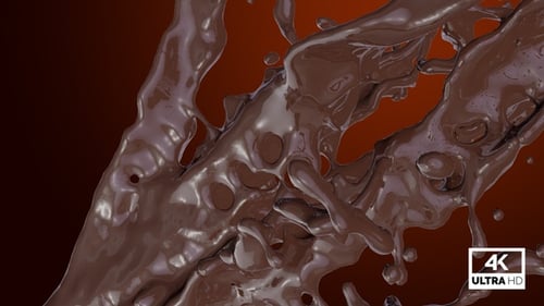 Chocolate Stream Splash