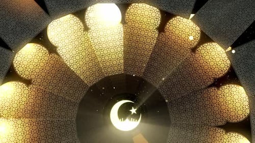 Flying In Pattern Ramadan Kareem 02 HD