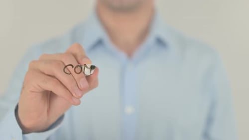 Aplicativo de comunicação, escrita em tela transparente