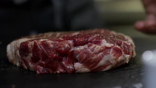 Preparing Steak for Cooking