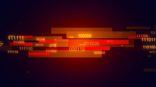 Binary Code Background V3