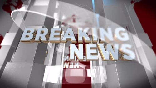 Antecedentes de noticias de última hora (bucle sin costuras)