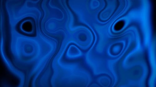 Dynamic Blue Abstract Fluid Background Animation