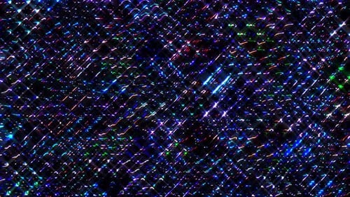 Glittering Lights Particle Motion Background Loop