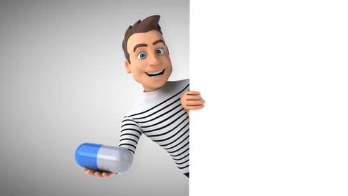 Fun cartoon character