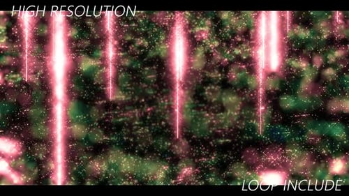 Spring Colors Streaks Particles