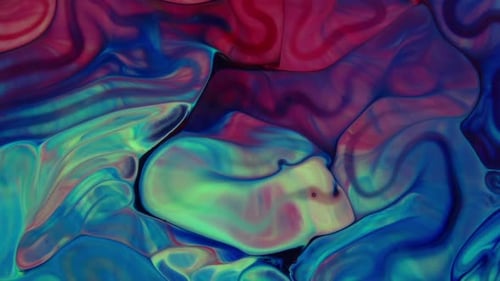 Abstract Colorful Invert Sacral Paint Exploding Texture 569