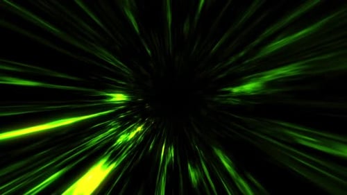 Light Speed Tunnel Flight VJ Loop