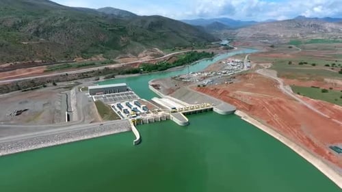 Presa de planta eléctrica