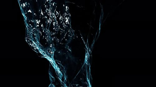 Liquid Abstract Shape like Water