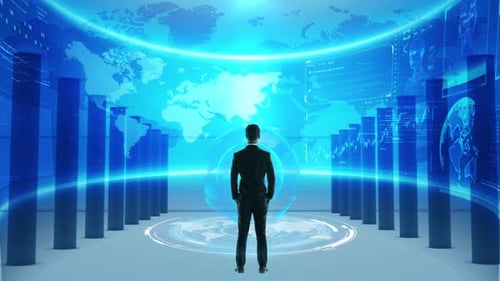 Virtual Digital Image Space Holographic Hud Technology Screen