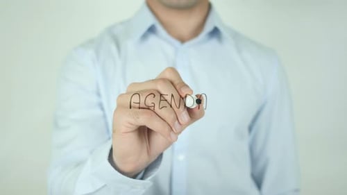 Agenda, Writing On Screen