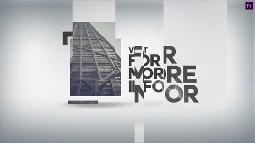 Modern Logo Reveal 6 -1 Premiere Pro