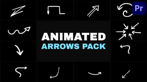Animated Arrows Highlighters Pack | Premiere Pro
