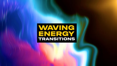 Waving Energy Transitions | After Effects