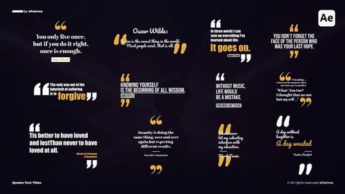 Quotes Text Titles | AE